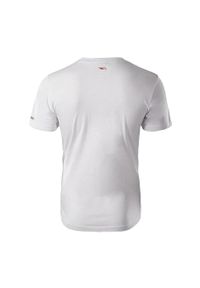 Hi-tec - T-shirt Męski Retro. Kolor: biały. Sport: turystyka piesza