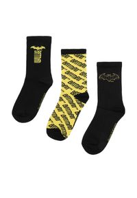 Skarpety długie Batman. Kolor: czarny. Wzór: motyw z bajki #1