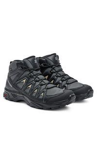 salomon - Salomon Trekkingi X Braze Mid Gore-Tex L47430500 Czarny. Kolor: czarny. Materiał: materiał. Technologia: Gore-Tex. Sport: turystyka piesza