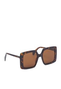 Okulary przeciwsłoneczne Nine West. Kolor: brązowy #1