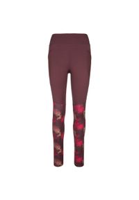 Damskie legginsy fitness Kilpi LIGANO-W. Kolor: czerwony. Sport: fitness #1