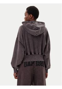 GAP - Gap Bluza 714577-02 Brązowy Oversize. Kolor: brązowy. Materiał: bawełna