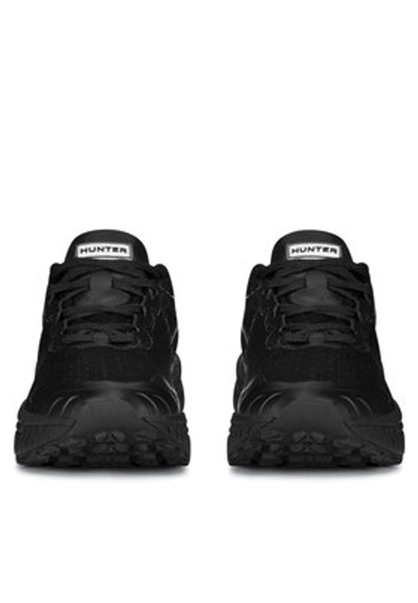 Hunter Sneakersy Canyon Trail WP (W) Czarny. Kolor: czarny. Materiał: materiał