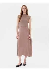 BOSS Sukienka codzienna Ferdolini 50542873 Granatowy Regular Fit. Okazja: na co dzień. Kolor: niebieski. Materiał: syntetyk. Typ sukienki: proste. Styl: casual