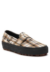 Vans Tenisówki Style 53 VN000CQPKHK1 Khaki. Kolor: brązowy. Materiał: materiał #6