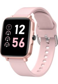 WATCHMARK - Smartwatch Watchmark WF2 Różowy. Rodzaj zegarka: smartwatch. Kolor: różowy
