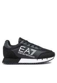 EA7 Emporio Armani Sneakersy XSX107 XOT56 A120 Czarny. Kolor: czarny. Materiał: materiał