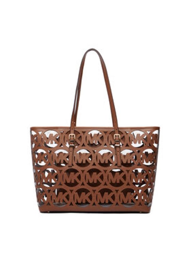 MICHAEL Michael Kors Torebka 30S6GQNT9O Brązowy. Kolor: brązowy. Materiał: skórzane