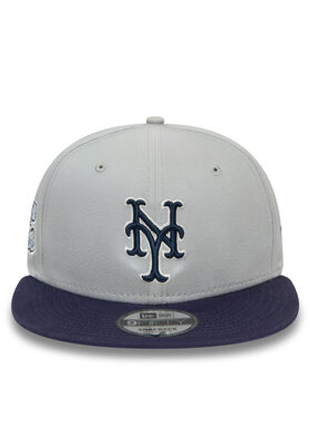 New Era Czapka z daszkiem Mlb Patch 950 Mets 60503479 Szary. Kolor: szary. Materiał: materiał