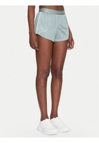 Under Armour Szorty sportowe Tech™ Play Up Shine 1389883 Zielony Regular Fit. Kolor: zielony. Materiał: syntetyk #1
