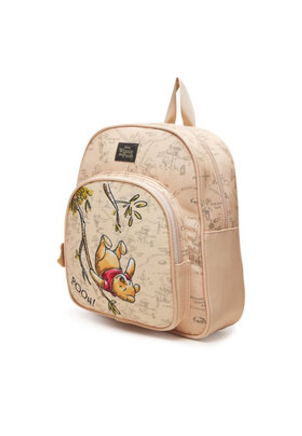 Winnie The Pooh Plecak ACCCS-SS25-246DWTP Beżowy. Kolor: beżowy. Materiał: materiał
