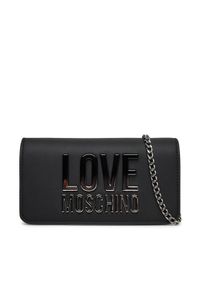 Love Moschino - LOVE MOSCHINO Torebka JC5728PP0MKD000B Czarny. Kolor: czarny. Materiał: skórzane