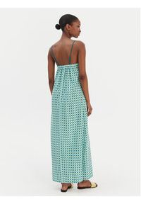 Seafolly Sukienka letnia Sorrento 55657-DR Zielony Regular Fit. Kolor: zielony. Materiał: len. Sezon: lato #5