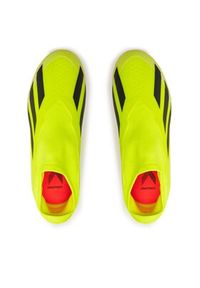 Adidas - adidas Buty X Crazyfast League Laceless Firm Ground Boots IF0689 Żółty. Kolor: żółty. Materiał: materiał, mesh #3