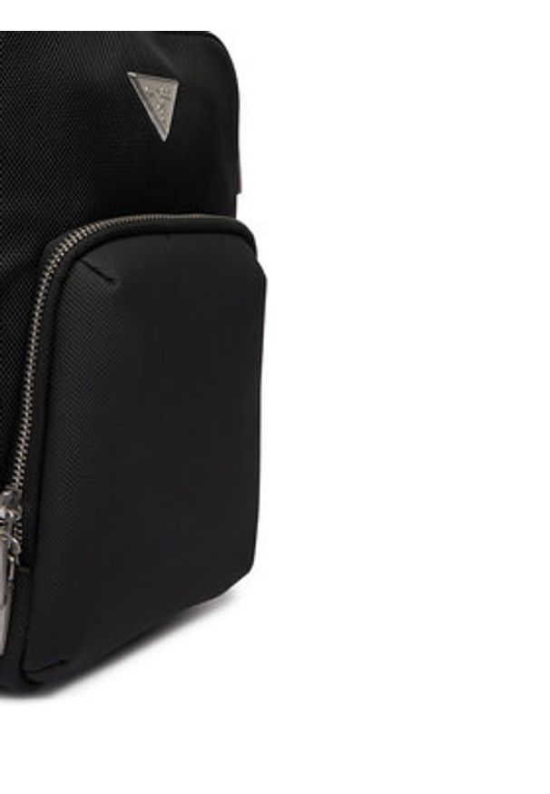 Guess Saszetka HMBEHN P5426 Czarny. Kolor: czarny. Materiał: materiał