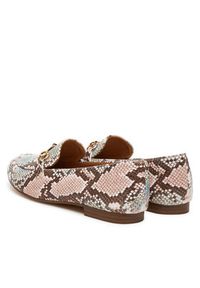 DeeZee Loafersy 10-633 Kolorowy. Materiał: skóra. Wzór: kolorowy