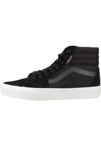 Vans - Buty VANS SK8-HI CRDA Czarny. Kolor: czarny. Materiał: tkanina. Model: Vans SK8