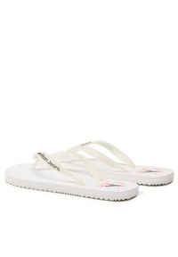 Calvin Klein Jeans Japonki Beach Sandal Logo YM0YM00656 Biały. Kolor: biały #4