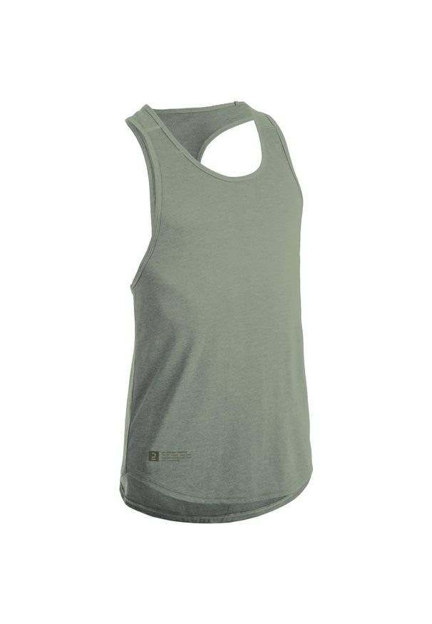 Tank top DOMYOS bez rękawów