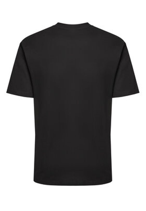 Hunter T-Shirt Abele UNISEX HARU0007251 Czarny Regular Fit. Kolor: czarny. Materiał: bawełna