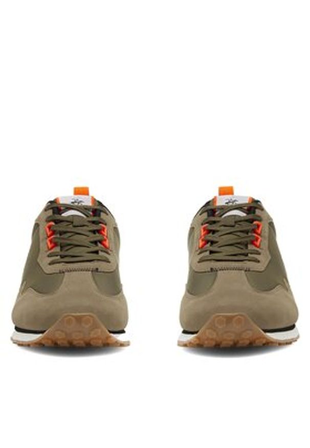 Beverly Hills Polo Club Sneakersy TRIST-01 Zielony. Kolor: zielony. Materiał: materiał