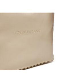 Tommy Jeans Torebka Tjw Ess Must Tote Seasonal AW0AW16841 Écru. Materiał: skórzane