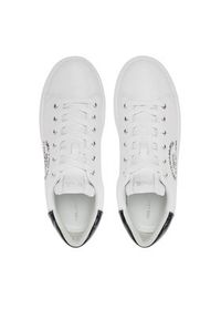 Karl Lagerfeld - KARL LAGERFELD Sneakersy Kapri KL52539K Biały. Kolor: biały. Materiał: skóra #6