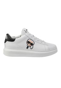 Karl Lagerfeld - KARL LAGERFELD Białe sneakersy Kapri Nft Lo Lace. Kolor: biały #2