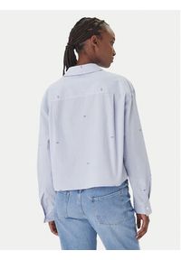 JOOP! Jeans Koszula Basima 10019224 30101901 Niebieski Oversize. Kolor: niebieski. Materiał: bawełna #3