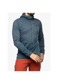 Bluza rozpinana męska Rab Ascendor Summit Hoody. Kolor: niebieski