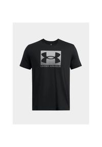 Koszulka sportowa męska Under Armour 1386793001. Kolor: wielokolorowy, szary, czarny. Długość rękawa: krótki rękaw. Długość: krótkie