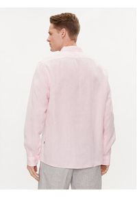 BOSS - Boss Koszula S-Liam 50513849 Różowy Regular Fit. Kolor: różowy. Materiał: len #5