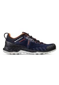 Buty trekkingowe męskie Mammut Alnasca Knit Iii Low Gtx. Kolor: niebieski. Materiał: materiał, syntetyk. Szerokość cholewki: normalna