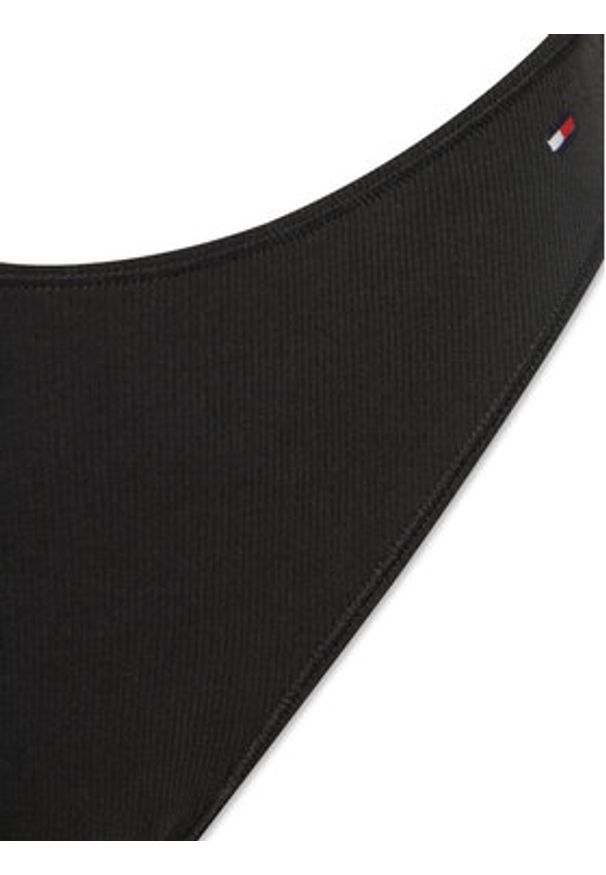 TOMMY HILFIGER - Tommy Hilfiger Komplet 3 par fig brazylijskich UW0UW05968 Czarny. Kolor: czarny. Materiał: bawełna