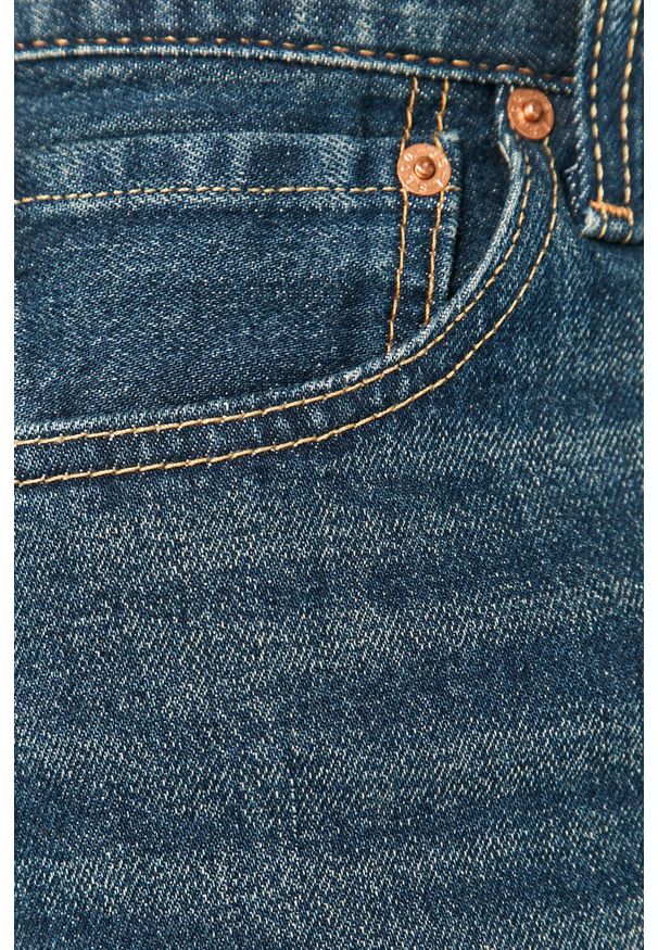 Levi's® - Levi's Szorty jeansowe męskie kolor granatowy. Okazja: na spotkanie biznesowe, na co dzień. Kolor: niebieski. Materiał: jeans. Styl: casual, biznesowy