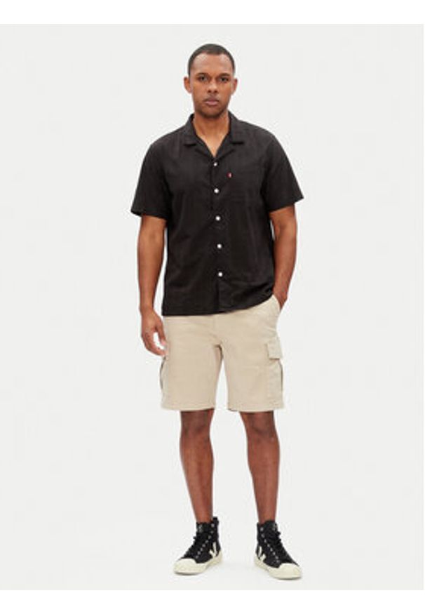 Pepe Jeans Szorty materiałowe Seasonal PM801179 Beżowy Regular Fit. Kolor: beżowy. Materiał: bawełna