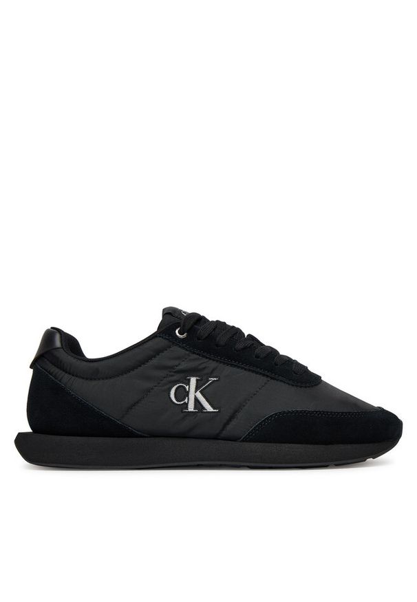 Sneakersy Calvin Klein. Kolor: czarny
