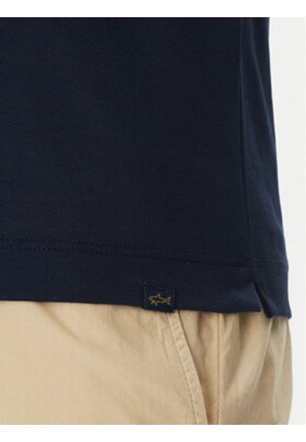 PAUL & SHARK - Paul&Shark Polo 25411236 Granatowy Regular Fit. Typ kołnierza: polo. Kolor: niebieski. Materiał: bawełna