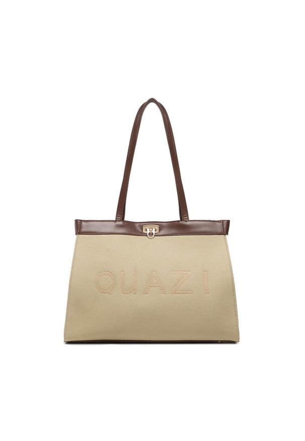 Torebka QUAZI. Kolor: beżowy