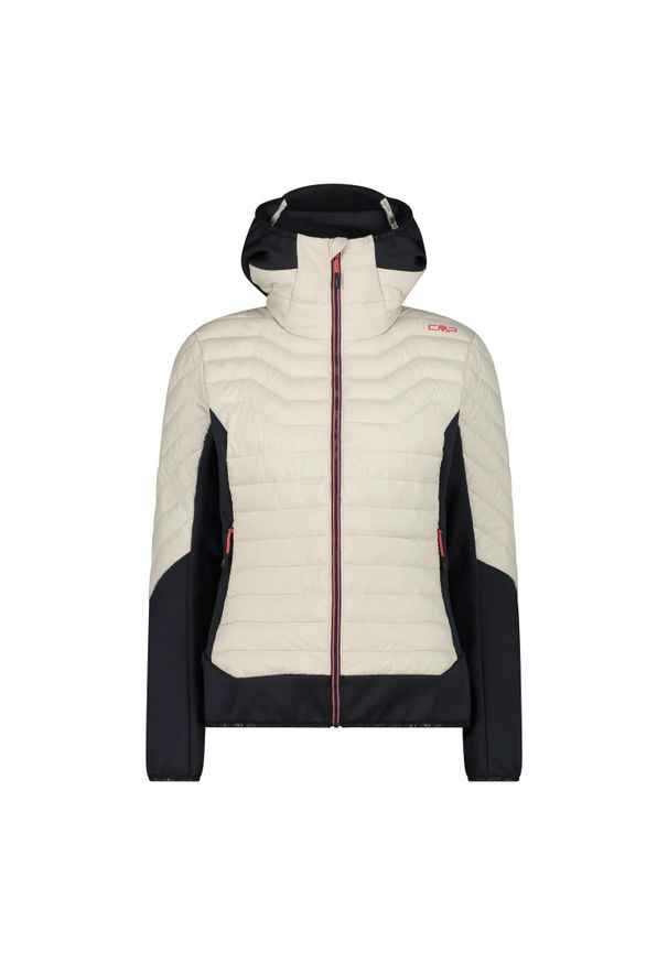 Kurtka damska turystyczna CMP 34Z2486. Kolor: wielokolorowy, szary, biały. Sezon: zima. Sport: narciarstwo