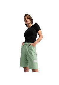 SIROKO - Damskie krótkie spodenki gravel Kolarstwo Siroko Jade. Kolor: zielony. Materiał: elastan, poliamid. Długość: krótkie. Sport: kolarstwo #1