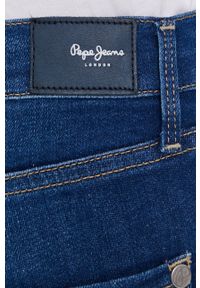 Pepe Jeans Jeansy Grace damskie high waist. Stan: podwyższony. Kolor: niebieski