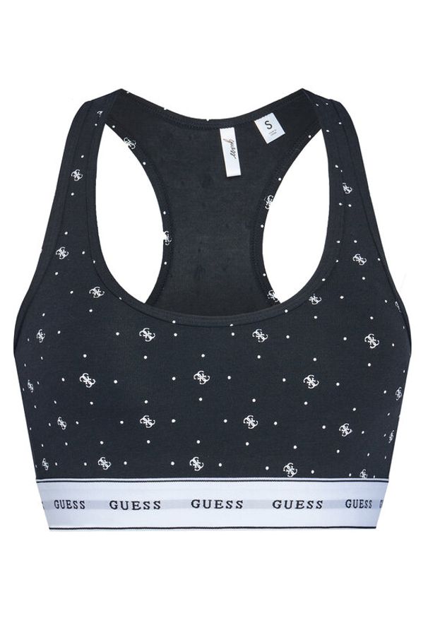 Guess Biustonosz top O97C01 KBOE1 Czarny. Kolor: czarny. Materiał: bawełna