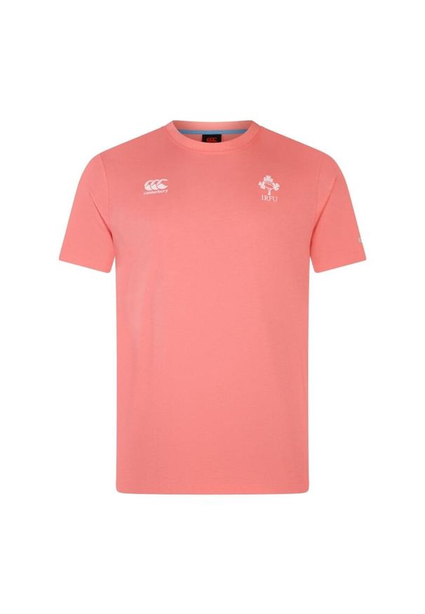 CANTERBURY - Bawełniana koszulka Irlande Team 2023. Kolor: różowy, wielokolorowy, pomarańczowy. Materiał: bawełna