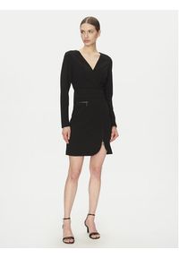 DKNY Sukienka koktajlowa DD4JI62A Czarny Slim Fit. Kolor: czarny. Materiał: syntetyk. Styl: wizytowy #2