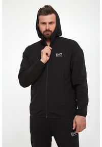 EA7 Emporio Armani - Bluza męska z kapturem EA7 EMPORIO ARMANI. Typ kołnierza: kaptur