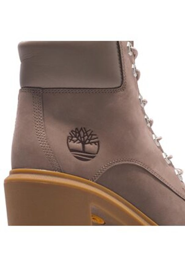 Timberland Botki Allington Heights 6In TB0A5Y6Z9291 Beżowy. Kolor: beżowy. Materiał: skóra, nubuk
