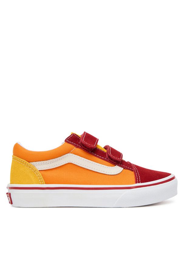 Tenisówki Vans. Kolor: pomarańczowy. Styl: retro