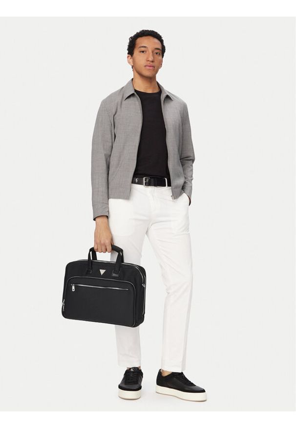 Guess Torba na laptopa HMBEHN P6138 Czarny. Kolor: czarny. Materiał: materiał