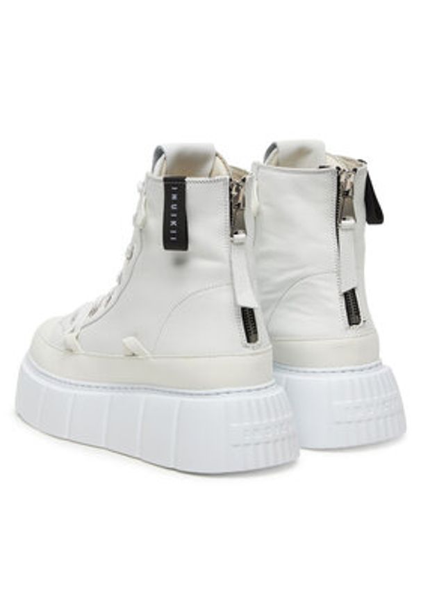 Inuikii Trzewiki Matilda 35203-033 Biały. Kolor: biały. Materiał: skóra